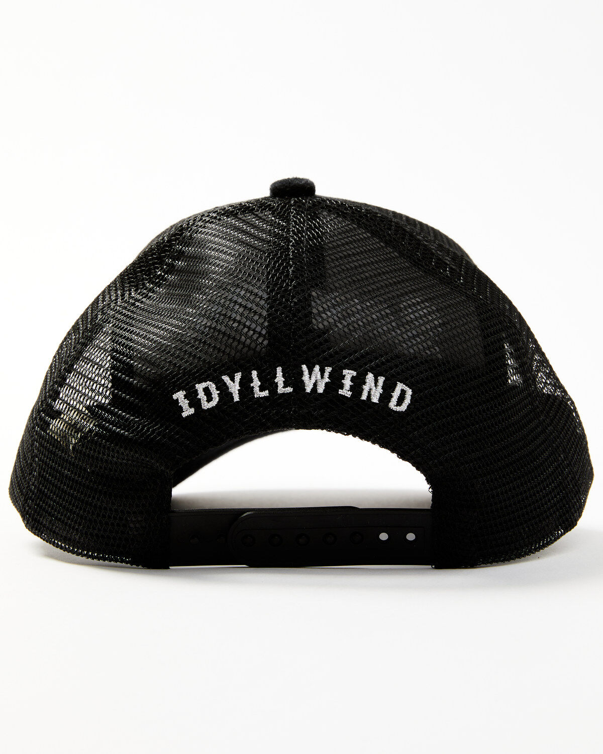 Image #3 - Idyllwind Women's Boss Lady Velvet Mesh Back Ball Cap, Black, hi-res