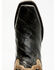 Dan Post Men's Exotic Eel Western Boots - Square Toe, Black, hi-res