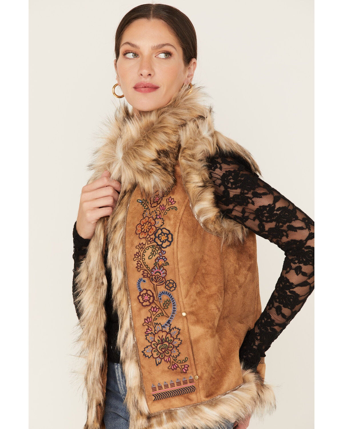 Getadme-Thicken Winter Faux Fur Vest Coat Fashion Loose Women Female Warm Fur Vest Jacket V-neck Casual Sleeveless Coats P801C