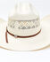 American Hat Co Men's Chocolate Band Rancher Western Straw Hat , No Color, hi-res