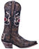 Image #2 - Dan Post Women's Las Vegas Western Boots - Snip Toe, Chocolate, hi-res