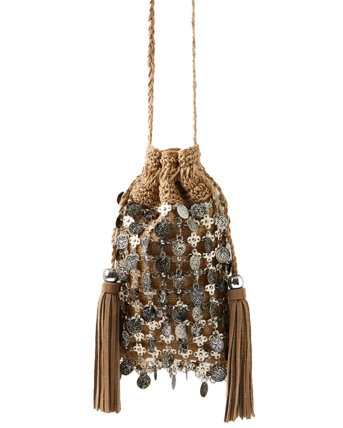 Image #2 - Free People Women's Spellbound Crossbody Bag, Tan, hi-res