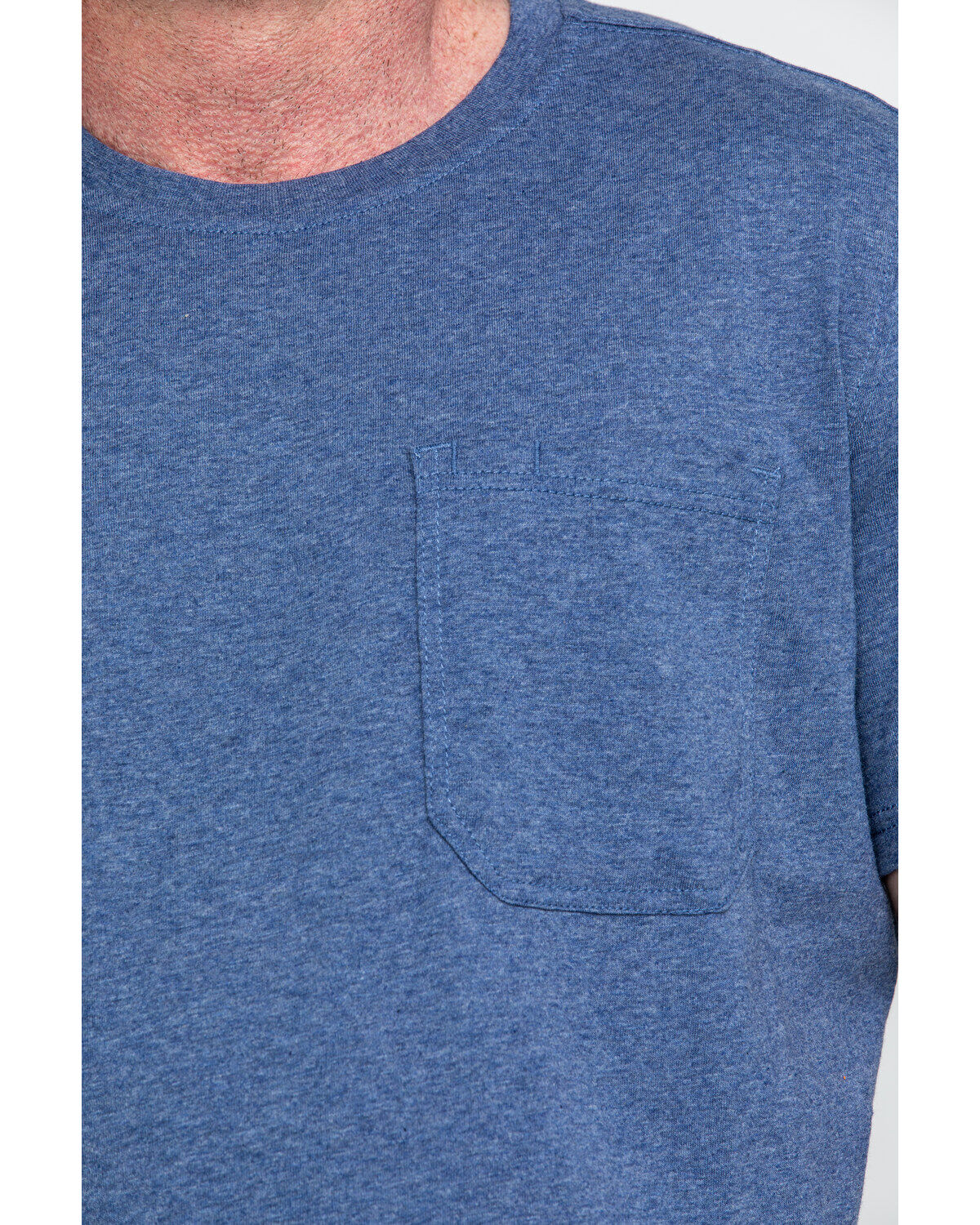 Image #4 - Hawx Men's Pocket Crew Short Sleeve Work T-Shirt - Tall, , hi-res