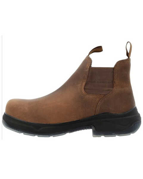 Image #3 - Georgia Boot Men's Flxpoint Ultra Waterproof Work Boot - Composite Toe, Black/brown, hi-res