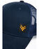 Image #6 -  Hawx Men's Small Corner Logo Patch Cap , Navy, hi-res