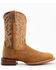 Image #2 - Justin Men's Frontier Western Boots - Broad Square Toe, Brown, hi-res