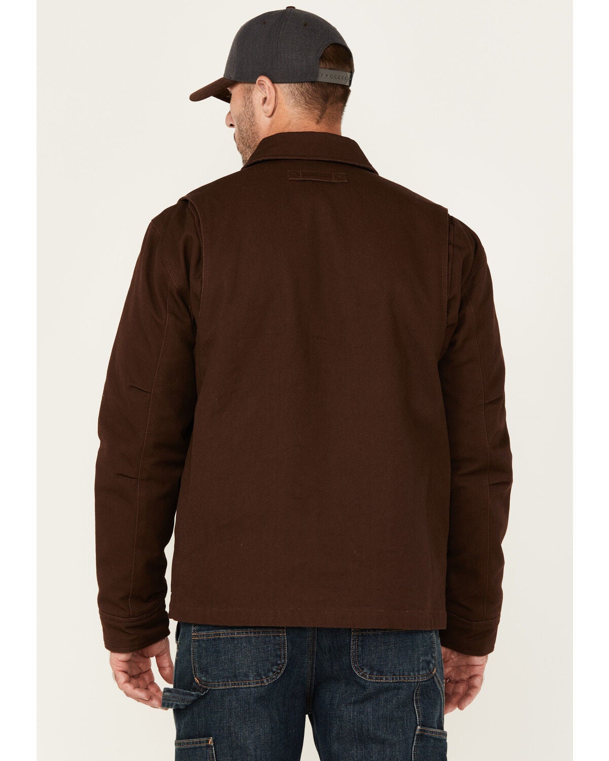 BoTT CANVAS WORK JAKET BROWN Duck Brown Canvas Workwear Jacket