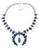 Image #1 - Lainey Wilson Women's Stone Squash Blossom Necklace, Silver, hi-res