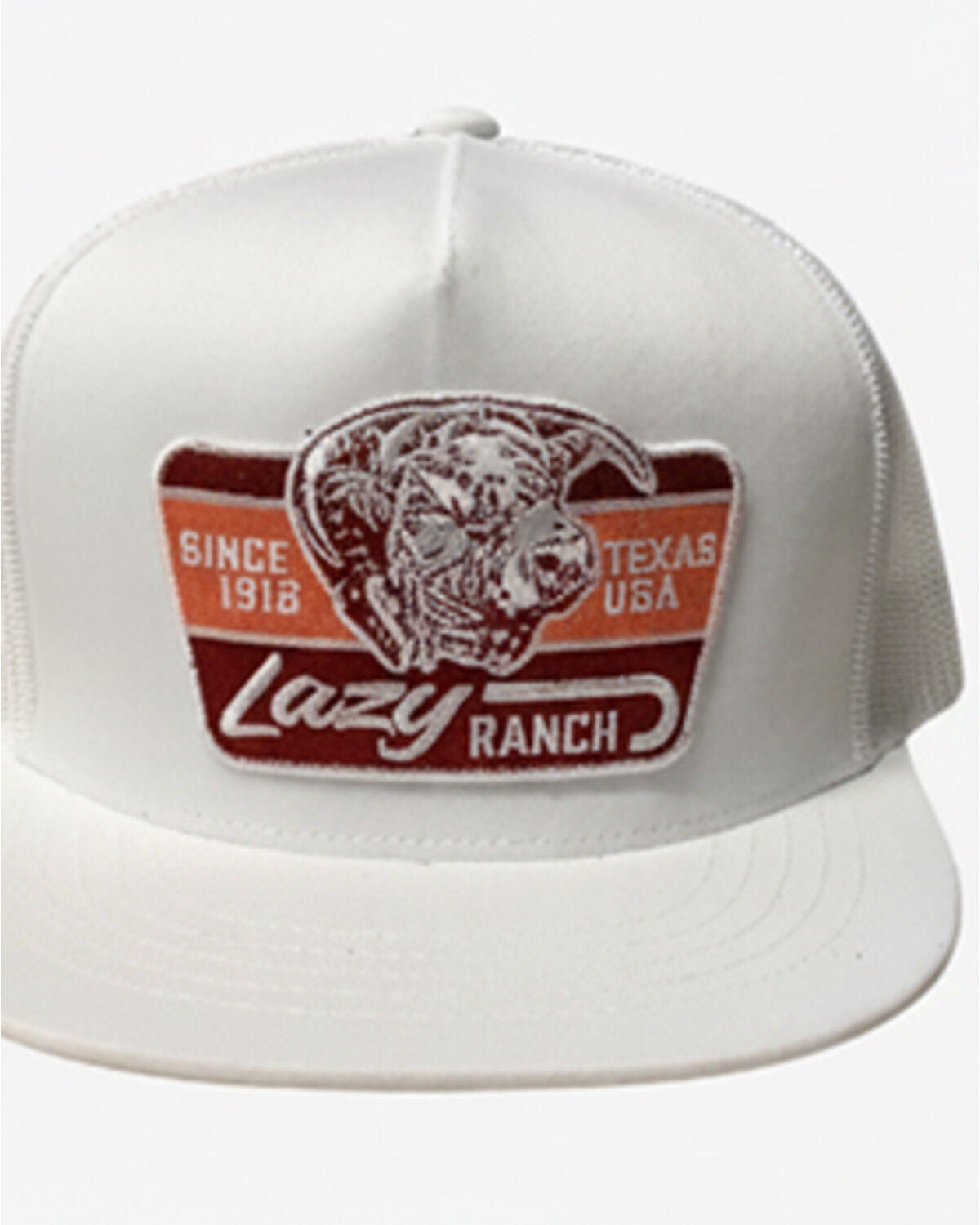 Image #1 - Lazy J Ranch Wear Boys' Texas Ball Cap, White, hi-res
