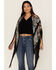 Idyllwind Women's Music City Embroidered Fringe Shawl, Black, hi-res