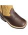 Image #2 - Old West Toddler Boys' Yellow Western Boots - Square Toe, , hi-res
