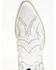 Liberty Black Women's Mae Studded Fashion Western Booties - Snip Toe , White, hi-res