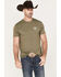 Ariat Men's Hexafill Short Sleeve T-Shirt, Olive, hi-res