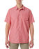 Image #1 - 5.11 Tactical Men's Ares Short Sleeve Button Down Work Shirt, Red, hi-res