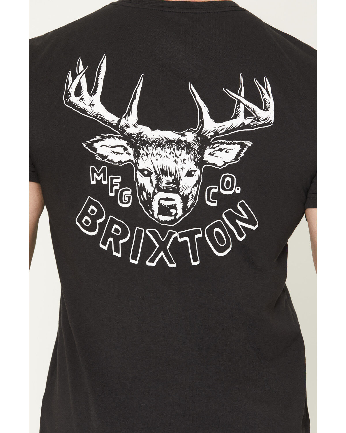 Image #4 - Brixton Men's Berrick Short Sleeve Graphic T-Shirt, Black, hi-res