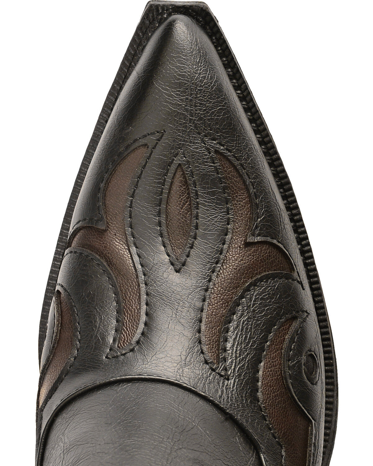 Image #6 - Roper Women's Inlay Ankle Boots - Snip Toe, Black, hi-res