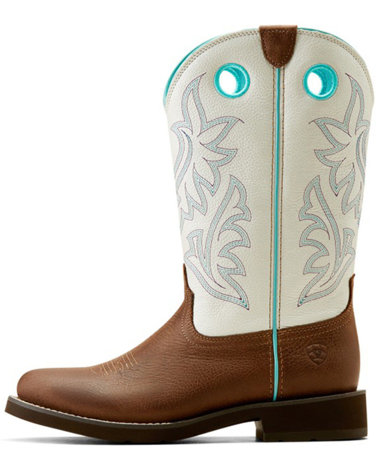 Image #2 - Ariat Women's Elko Performance Western Boots - Round Toe, Brown, hi-res