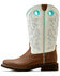 Image #2 - Ariat Women's Elko Performance Western Boots - Round Toe, Brown, hi-res