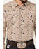 Image #3 - Gibson Men's Jackpot Paisley Print Long Sleeve Snap Western Shirt, Tan, hi-res