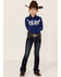 Image #3 - Shyanne Girls' Fringe Long Sleeve Western Snap Shirt, , hi-res