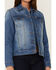 Image #3 - RANK 45® Women's Signature Denim Rancher Jacket, Medium Wash, hi-res