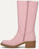 Image #2 - Frye & Co Girls' Miranda 14 Boots - Square Toe, Pink, hi-res