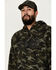 Image #2 - Hawx Men's Camo Print Fleece Work Hooded Sweatshirt , Camouflage, hi-res
