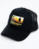Image #1 - Paramount Network's Yellowstone Men's Dutton Ranch Sunset Range Patch Ball Cap, Black, hi-res