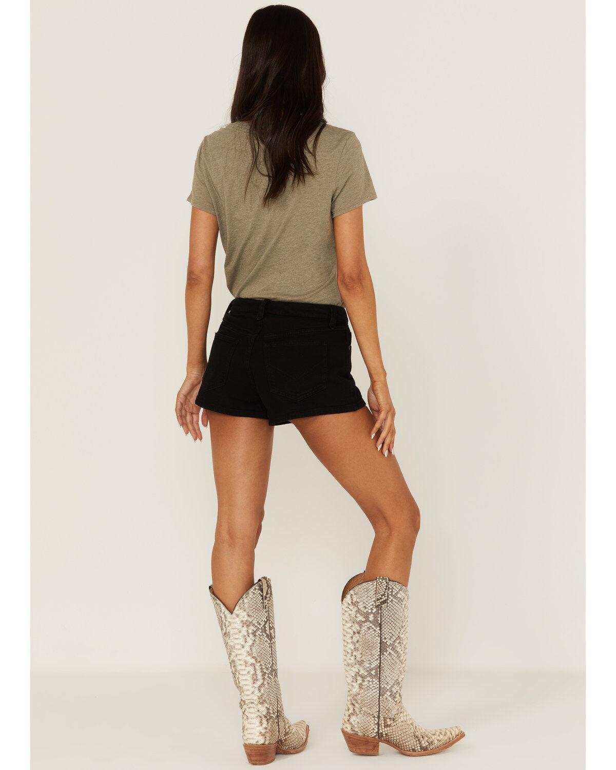 Image #3 - Idyllwind Women's Abilene Mid Rise 3.5" Rebel Shorts, , hi-res