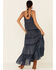 Free People Women's Midnight Dance Print Sleeveless Maxi Dress , Navy, hi-res