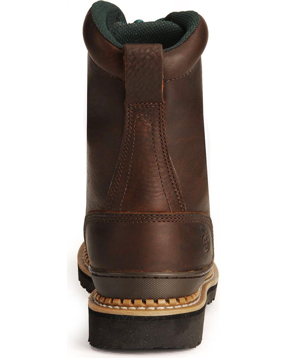 Image #7 - Georgia Men's Georgia Giant Work Boots, Brown, hi-res