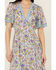 Image #3 - Spell Women's Impala Lily Handkerchief Short Sleeve Midi Dress , Multi, hi-res