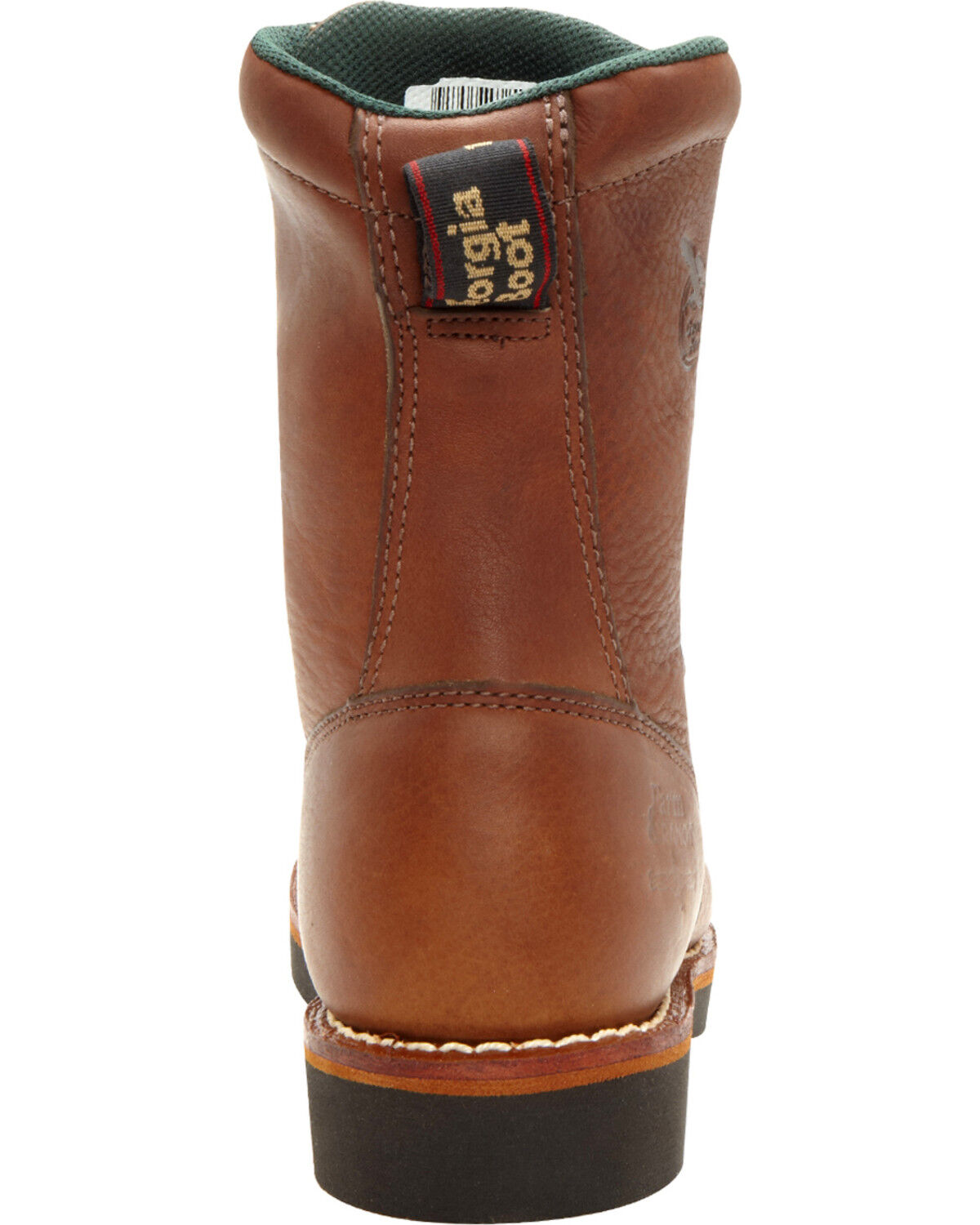 Image #7 - Georgia Men's 8" Lacer Work Boots, Walnut, hi-res