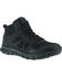 Image #1 - Reebok Men's Sublite Cushion Tactical Mid Shoes - Soft Toe, Black, hi-res