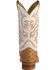 Justin Men's AQHA Remuda Full Quill Ostrich Exotic Boots, Tan, hi-res