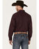 Image #4 - Cinch Men's Medallion Print Long Sleeve Button-Down Western Shirt, Brown, hi-res