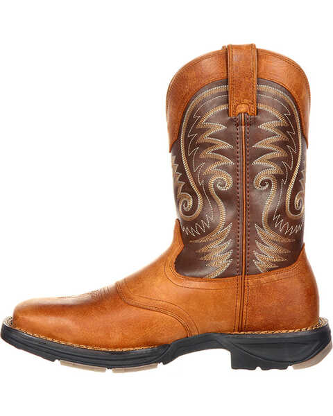 Image #3 - Durango Men's Brown Ultralite Western Saddle Boots - Square Toe , , hi-res