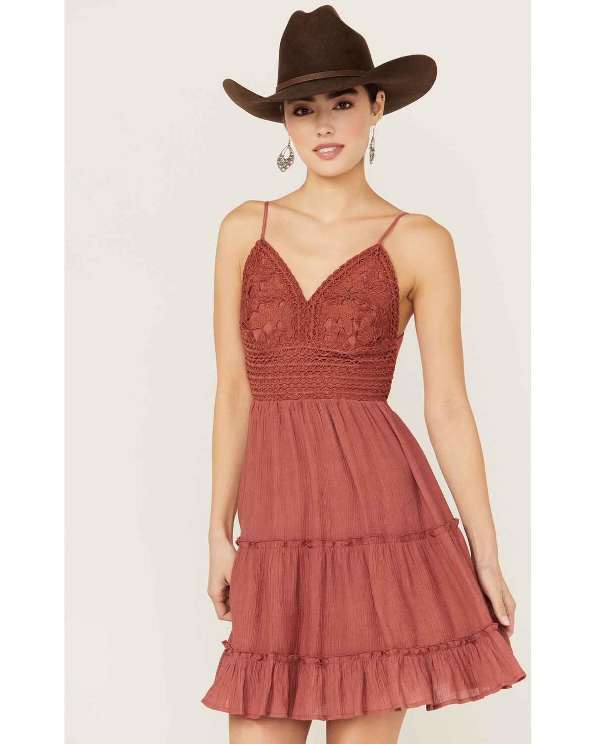 Image #2 - Shyanne Women's Lace Bustier Mini Dress, , hi-res