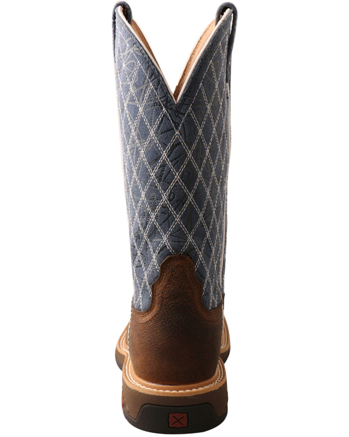 Image #4 - Twisted X Women's CellStretch Western Work Boots - Composite Toe, Brown, hi-res