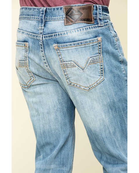 Image #4 - Rock & Roll Denim Men's Double Barrel Light Stretch Relaxed Straight Jeans , , hi-res