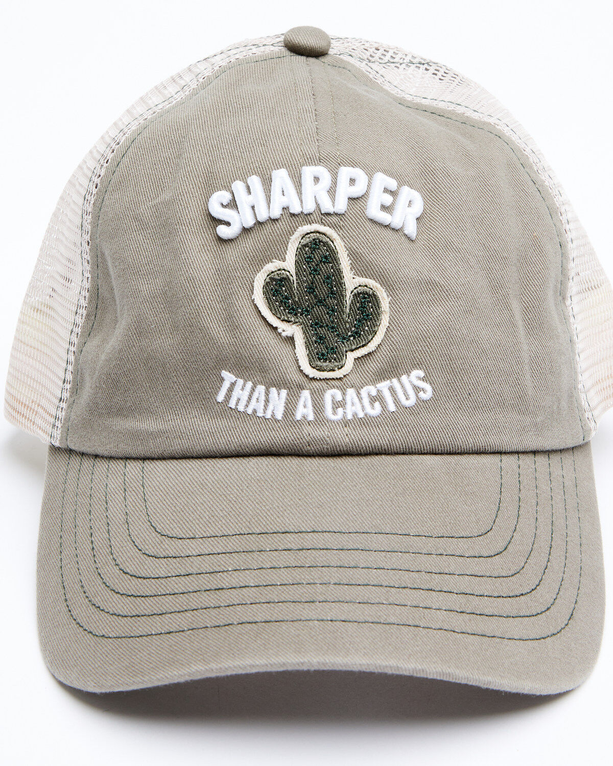 Image #1 - Idyllwind Women's Sharper Than A Cactus Baseball Cap , Olive, hi-res