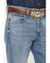 Image #2 - Wrangler Retro Men's 88MWZ Medium Wash Gralin Slim Straight Stretch Denim Jeans, Medium Wash, hi-res