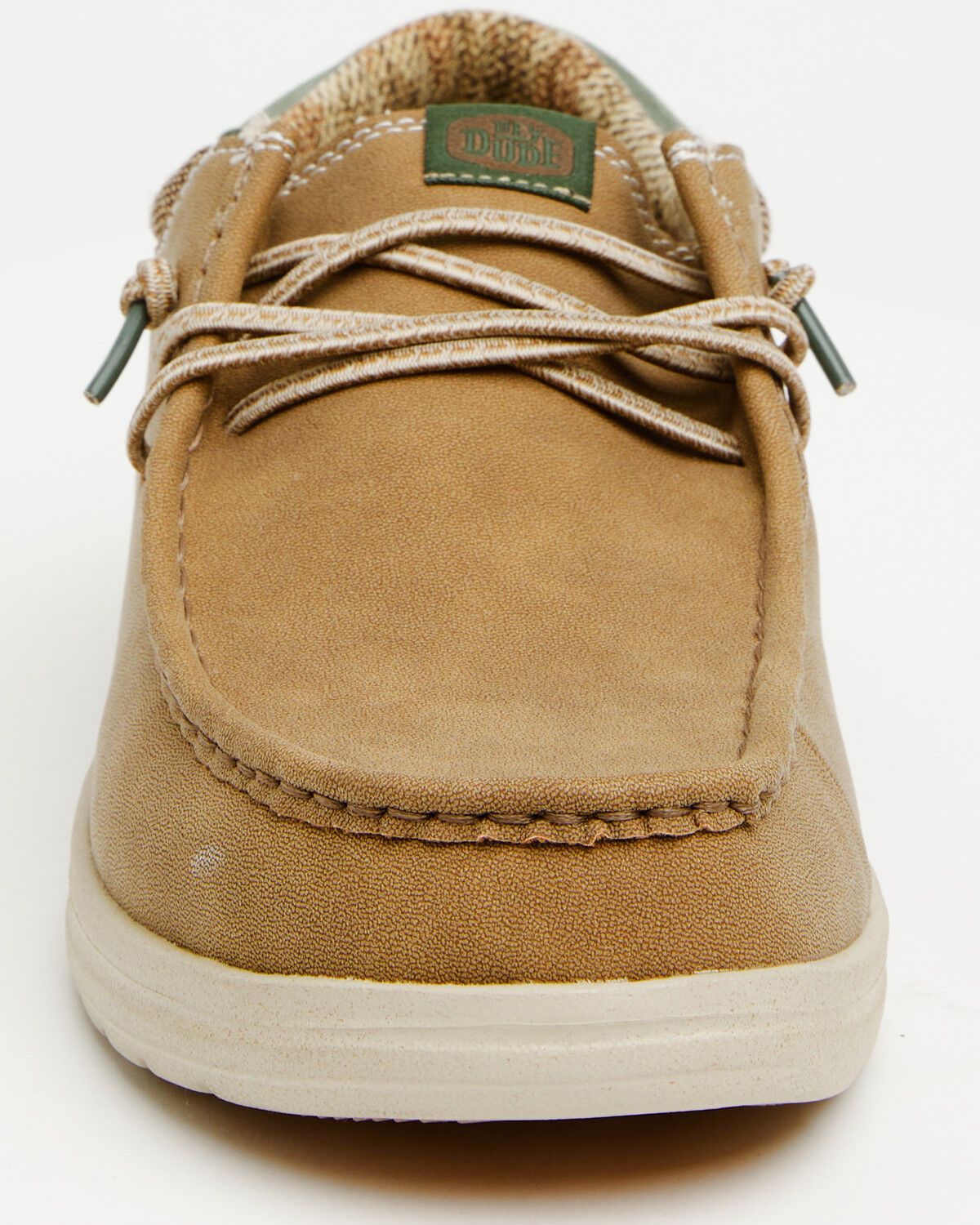 Image #4 - HEYDUDE Men's Paul Casual Moc Shoes, Brown, hi-res