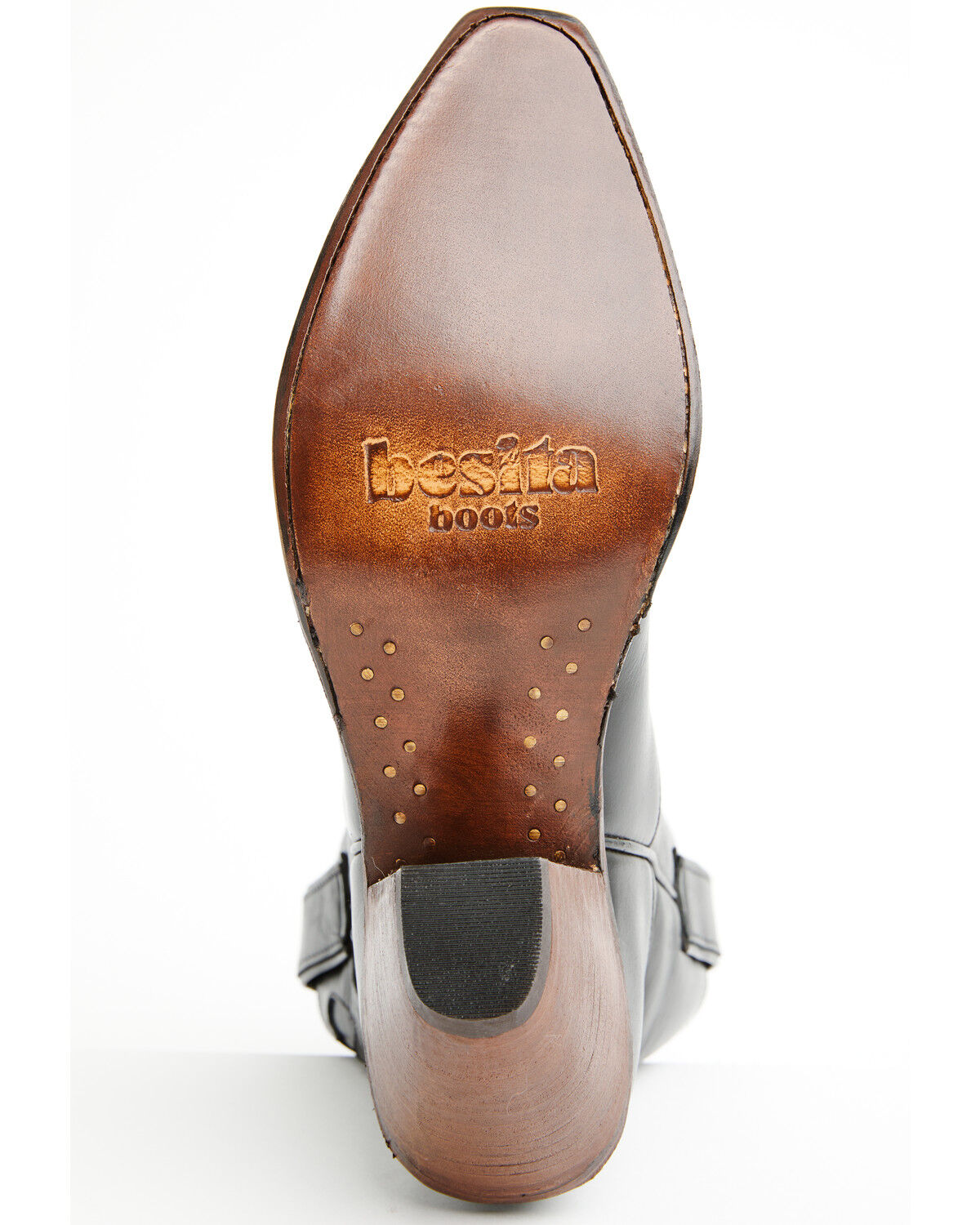 Image #7 - Besita Boots Women's The Lucky Inlay Western Booties - Snip Toe, Black, hi-res