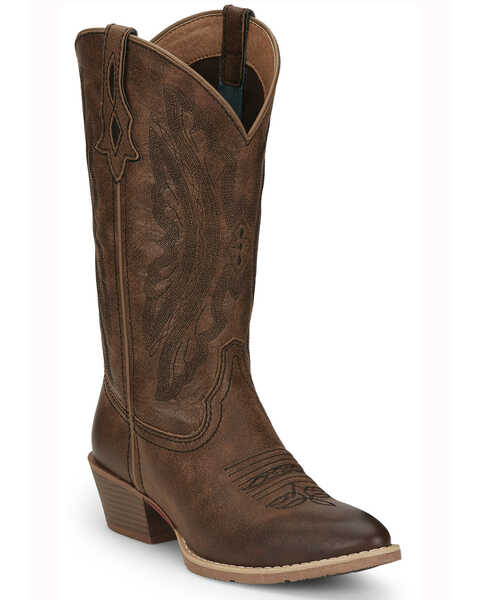 Image #1 - Justin Women's Roanie Western Boots - Medium Toe, , hi-res