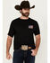 Image #2 - Howitzer Men's Blue Collar Trust Short Sleeve Graphic T-Shirt, , hi-res