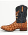 Image #4 - Cody James Men's Freedom Exotic Pirarucu Western Boots - Broad Square Toe, Blue, hi-res