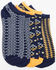 Image #1 - Shyanne Women's No Show Southwestern Socks - 3 Pack, Multi, hi-res