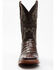 Cody James Men's Exotic Caiman Tail Skin Western Boots - Broad Square Toe, Black, hi-res