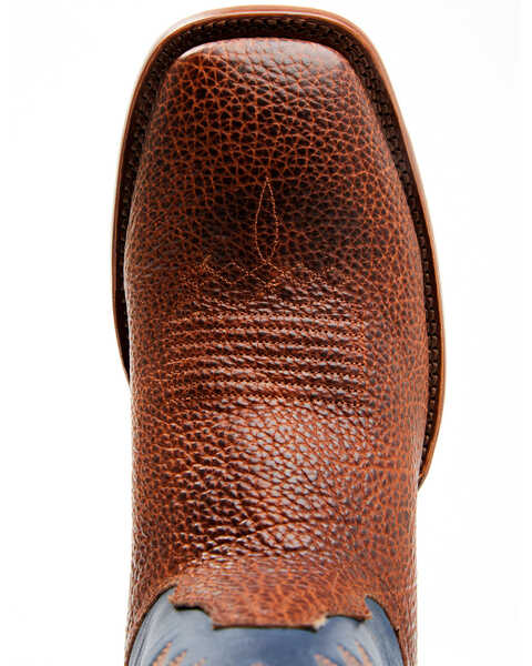 Image #6 - Cody James Men's Whiskey Blues Western Performance Boots - Broad Square Toe, Blue, hi-res